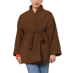 Sherpa Wrap Coat