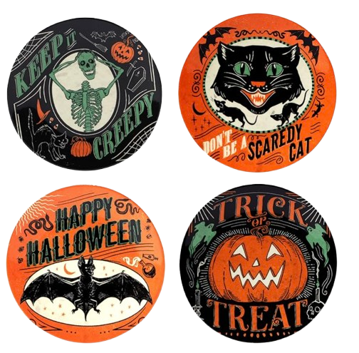 Halloween Appetizer Plates