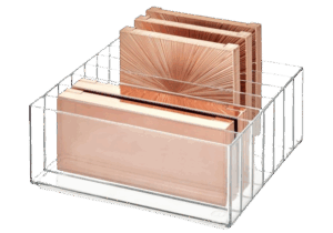 iDesign Clarity Cosmetic Palette Organizer