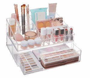 STORi Clear Acrylic Makeup Organizer