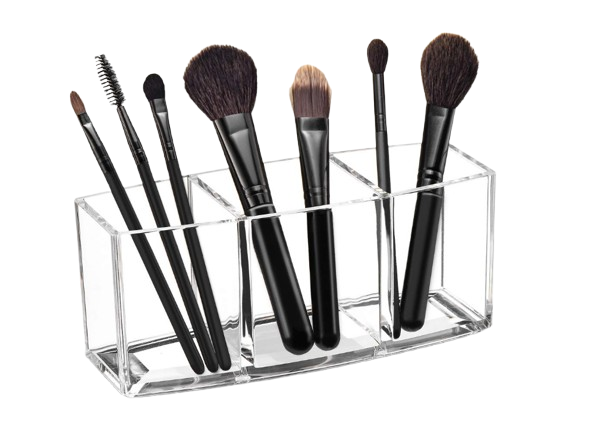 Acrylic Brush Organizer (3-slot)