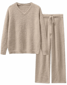 ANRABESS Fuzzy Lounge Set
