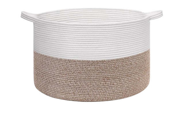 INDRESSME Cotton Rope Baskets