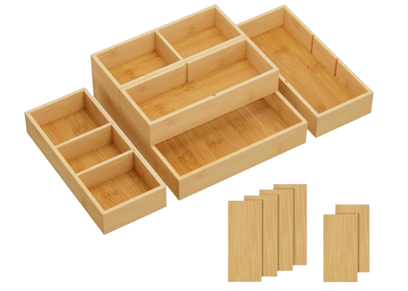 Lifewit Adjustable Drawer Organizer Set