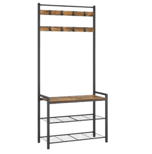 YATINEY Hall Tree Entryway Storage Rack