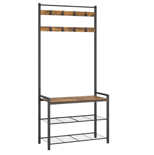 YATINEY Hall Tree Entryway Storage Rack