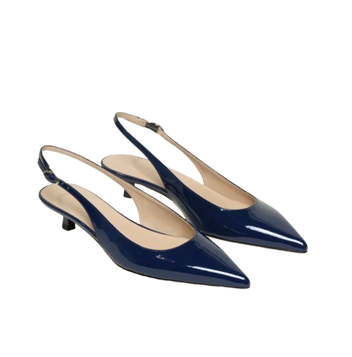 M. Gemi Lisandra Navy Kitten Heels