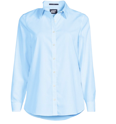 Lands’ End Blue Button Down