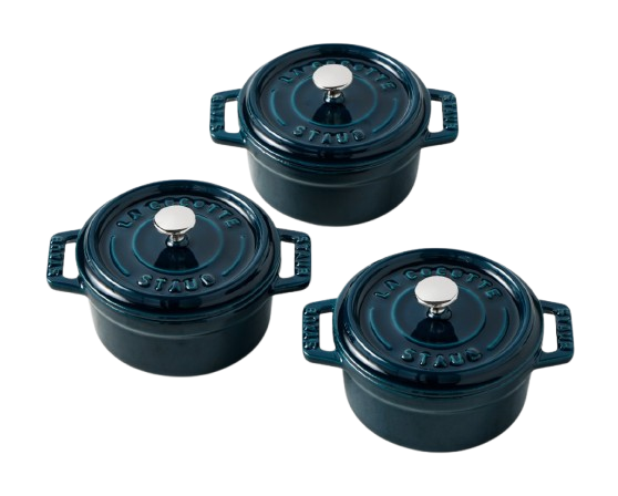 Staub Mini Cocottes (Set of 3)