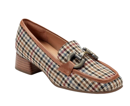 Houndstooth Loafers