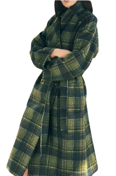 Ann Taylor Plaid Coat