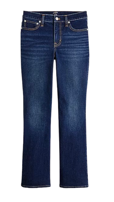 J.Crew Factory Mid-Rise Flare Crop Jean