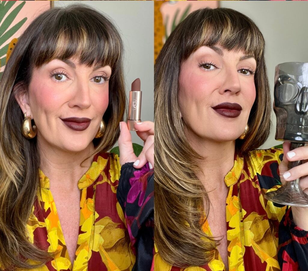 before and after lipstick 