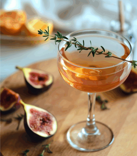 How to Set a Chic Thanksgiving Bar Cart Guests Won’t Stop Talking About