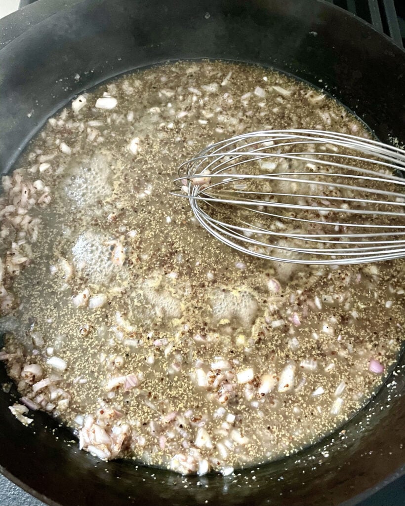 saute dressing ingredients