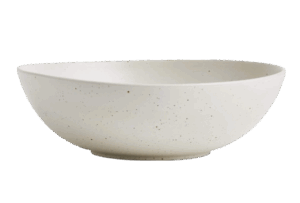 Speckled Stoneware Serving Bowl