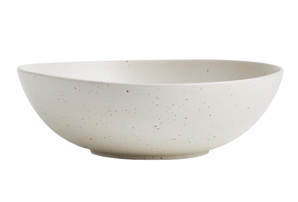 Speckled Stoneware Serving Bowl