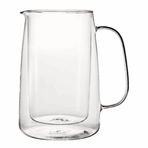 Williams Sonoma Double-Wall Glass Pitcher