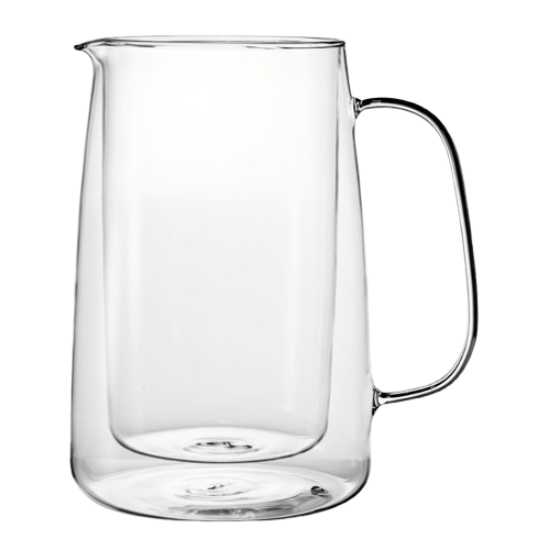 Williams Sonoma Double-Wall Glass Pitcher