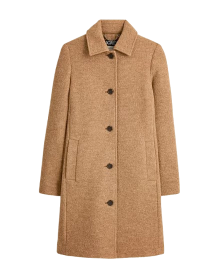 J.Crew Petite Italian Wool Car Coat