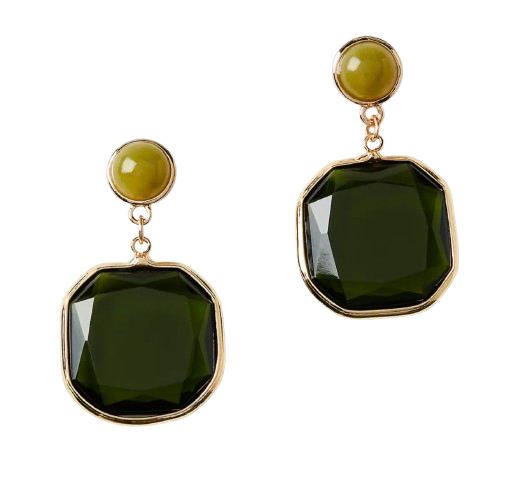 LOFT Crystal Drop Earrings