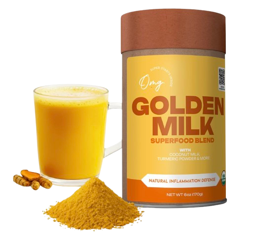 OMG Superfoods Certified Organic Golden Milk Turmeric Blend