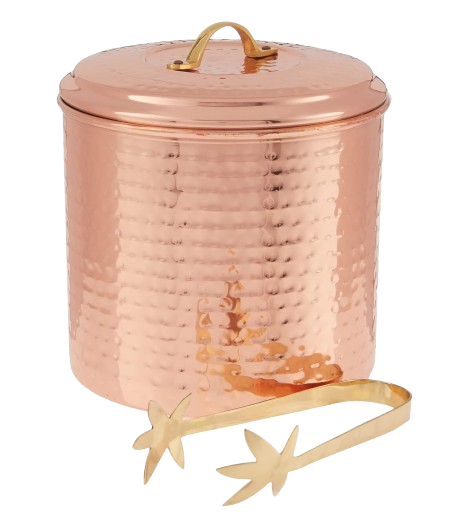 Hammered Copper Ice Bucket