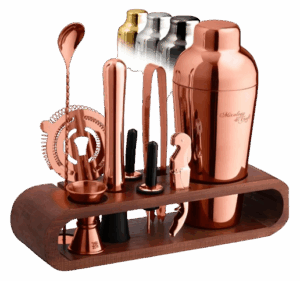 Mixology & Craft Copper Cocktail Set