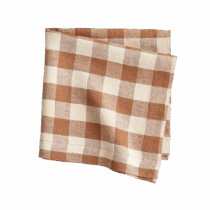 Crate & Barrel Linen Buffalo Check Napkins