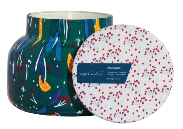 Capri Blue Volcano Candle (Holiday Jar)