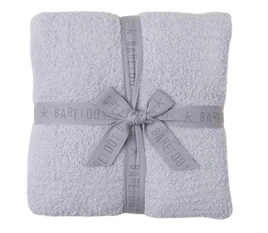 Barefoot Dreams CozyChic Throw Blanket – Oyster