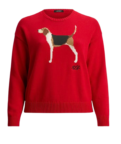 Ralph Lauren Foxhound Cotton Sweater