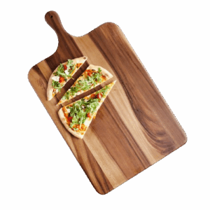 Crate & Barrel Tondo Acacia Rectangle Serving Board