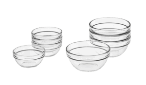 Williams Sonoma Glass Prep Bowls Set