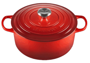 Le Creuset Enameled Cast Iron Signature Round Dutch Oven, 5.5 qt., Cerise