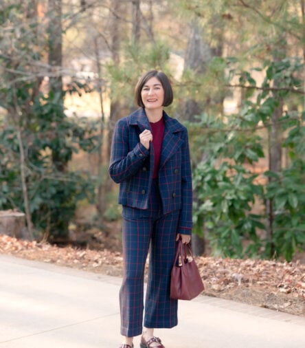 Maeve Colette Plaid Pants & Blazer Review: The Petite-Friendly Suit That Actually Works