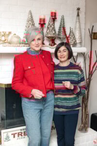 Mistletoe Martini & Gingerbread Cheesecake Dip: Sweet Holiday Sips