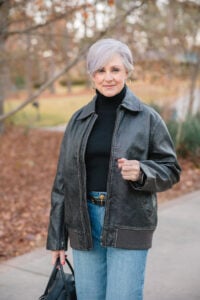 What to Wear With a Leather Jacket Over 50: Outfit Ideas That Actually Work