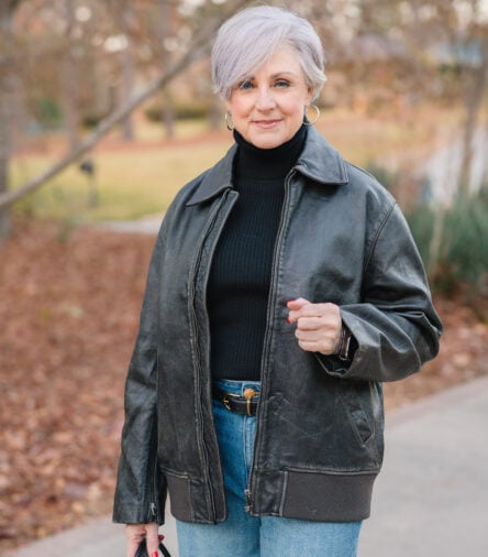What to Wear With a Leather Jacket Over 50: Outfit Ideas That Actually Work