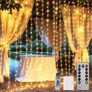 Brightown 300 LED Window Curtain String Lights