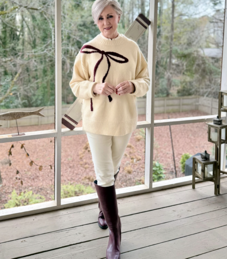 How to Style a Chunky Knit Without Looking Bulky 🧥