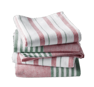 Williams Sonoma Holiday Stripe Towels (Set of 4)