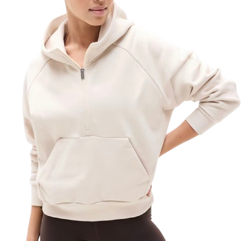 Athleta Forever Fleece Half-Zip Hoodie