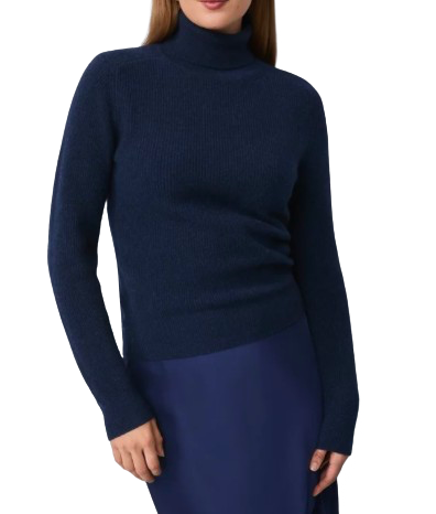 Ann Taylor Cashmere Ribbed Turtleneck