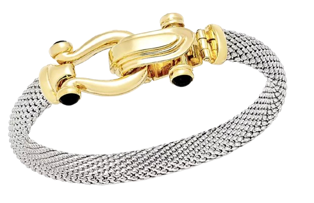 Horseshoe Bangle Bracelet