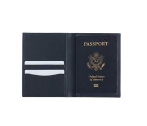 Quince Nappa Leather RFID Blocking Passport Holder