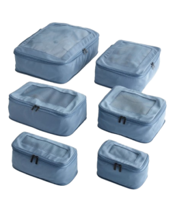 Quince Eco Compression Packing Cubes 6-Pack