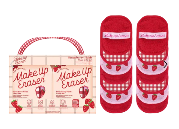 The Original MakeUp Eraser Strawberry Fields 14-Day Set