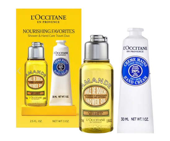L’Occitane Hand and Body Care Nourishing Travel Favorites