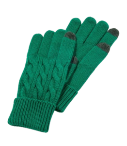 Soft Cable Knit Gloves